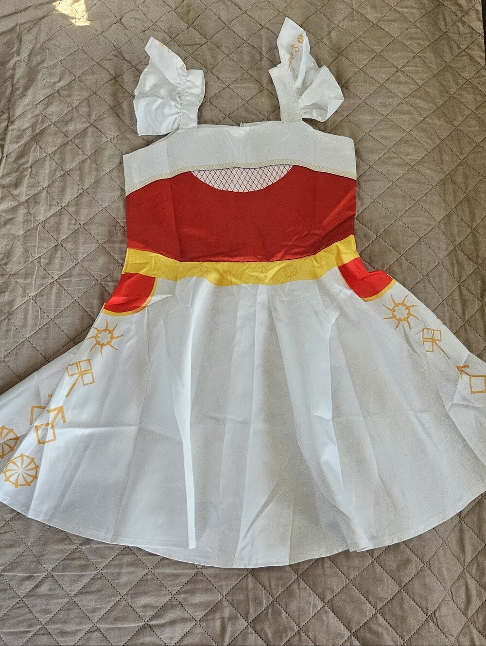 Zombies nova bright costume dress. Kids Size 160